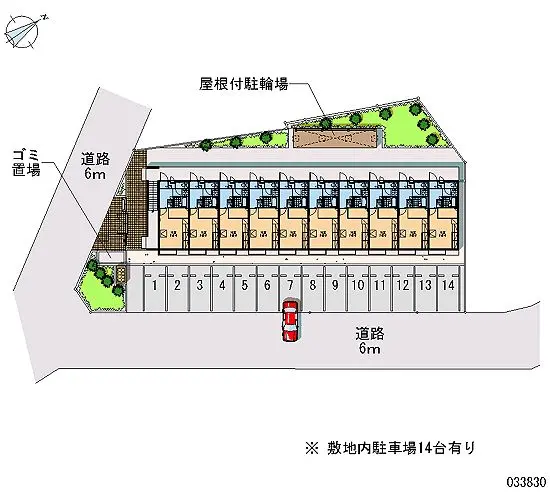 ★手数料０円★北足立郡伊奈町寿　月極駐車場（LP）